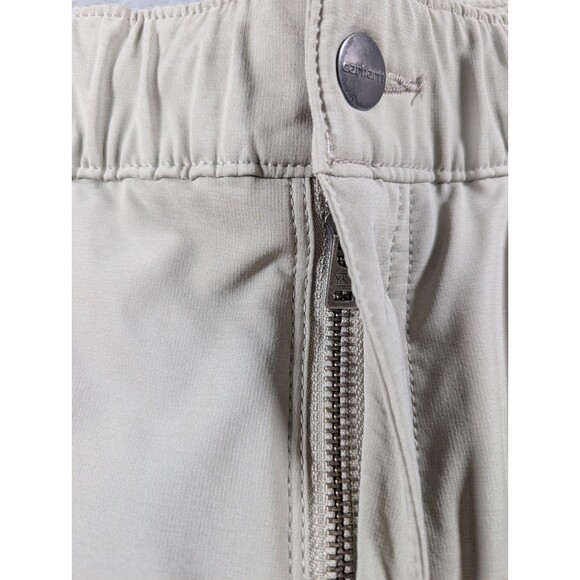Carhartt Force Phoenix Shorts Mens M Tan UPF 50 Fast Dry Stretch Performance - Picture 5 of 11
